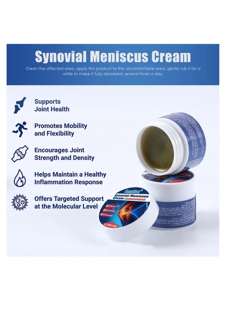 Sumifun Knee Joint Pain Relief Ointment - Cool Gel for Tendonitis, Foot, Joints and Bones Synovial Articular Cartilage Treatment Cream 3 Pieces - Image 4