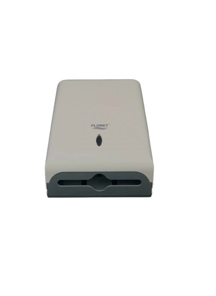 Floret Paper Towel Dispensers Wall Mount Commercial Toilet Tissue Dispensers Paper Towel Holder C-Fold/Multifold Paper Towel Dispenser for Bathroom Kitchen White  - Image 3