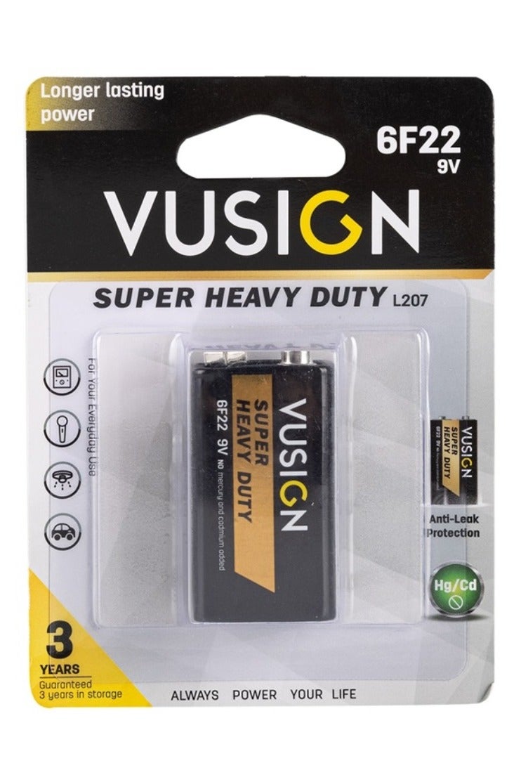 VUSIGN 9V Battery