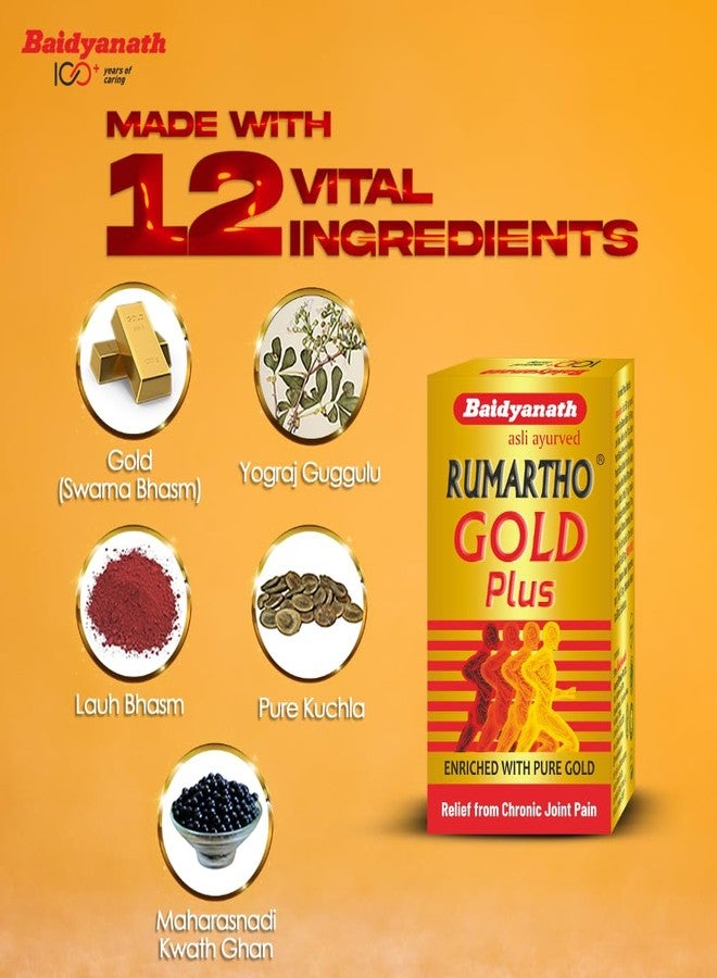 Baidyanath Rumartho Gold Plus - 30 Capsules - Image 4