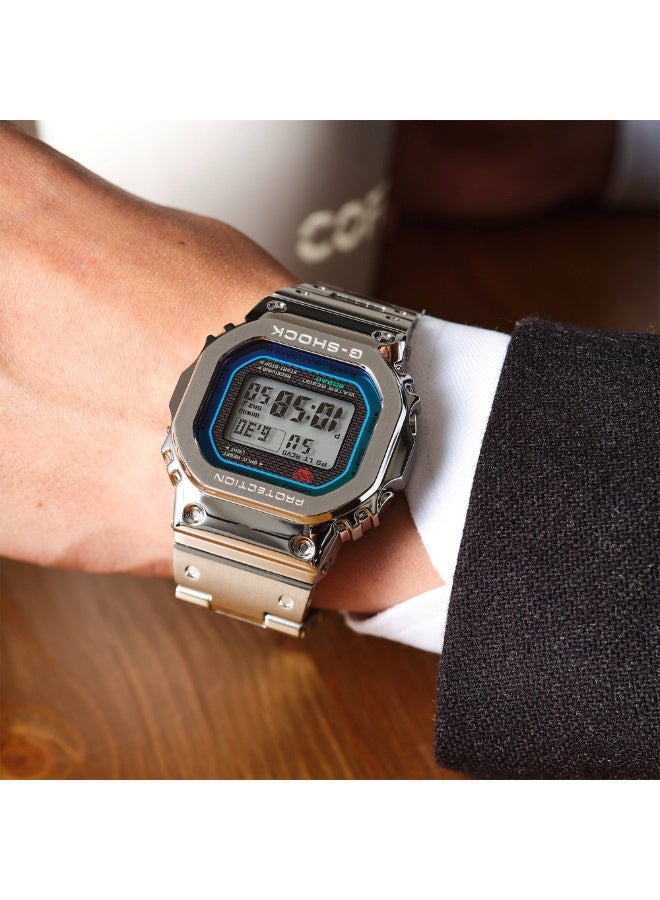 CASIO ساعة جي شوك GMW-B5000PC-1 الرقمية بلوتوث من الفولاذ المقاوم للصدأ - Image 2
