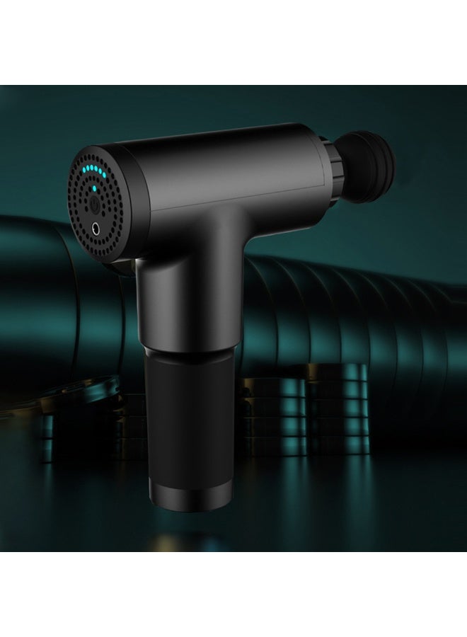 Unisex Muscle Relax Electric Fascia Gun With 4 Message Head Athletes Deep Tissue Back Neck Leg Handheld Massage Gun For Pain Relief Silent Massage Gun Birthday Gift For Father BF Brother - Image 2