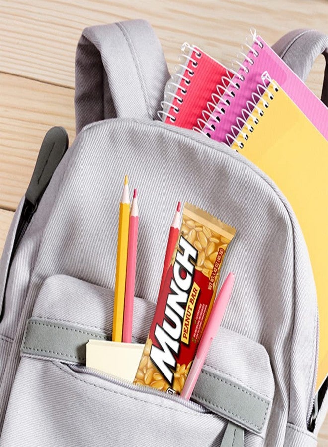 MUNCH Peanut Bar Gluten-Free LOW GLYCEMIC Individually Wrapped, Candy Bulk Box, Single Full Size Single, 1.42-Ounce Bar, 36-Count - Image 4