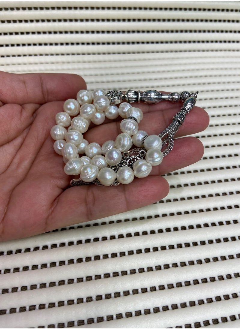 100% Natural Pearl Prayer Beads For Men 35 Beads - pzsku/Z0F72A6482872E2C4F2EBZ/45/_/1699270204/d1b0d7b9-dfca-4311-9d64-c90475e09b9a