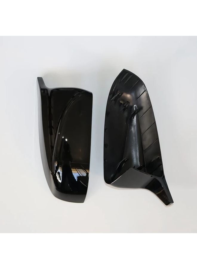 E70 Modified Mirror With Carbon Pattern ABS High Gloss Black For 2007 2013 Models - Image 5