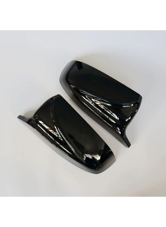 E70 Modified Mirror With Carbon Pattern ABS High Gloss Black For 2007 2013 Models - Image 4