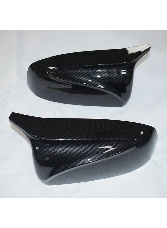 E70 Modified Mirror With Carbon Pattern ABS High Gloss Black For 2007 2013 Models - Image 3