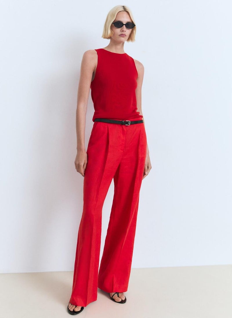 مانجو بلوزة محبوكة بدقة - Image 4