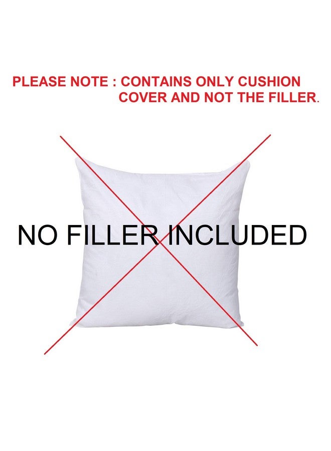 AEROHAVEN™ Set of 5 Multi Colored Decorative Throw Hand Made Velvet Cushion Covers - CC60 - (12" x 12" OR 30cm x 30cm) - Image 5