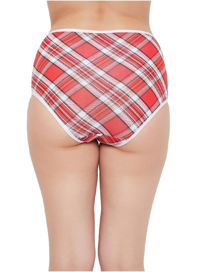 Clovia - Clovia Pack Of 2 High Waist Hipster In Multicolour - Image 1