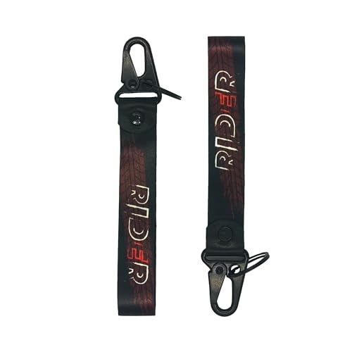WANDERLOOMS Bike Keychain For Men Stylish Customized Superior Metal Keychain Keyring Holder For Id Card Bikes Car Keys (Rider, Keychain) - Image 2