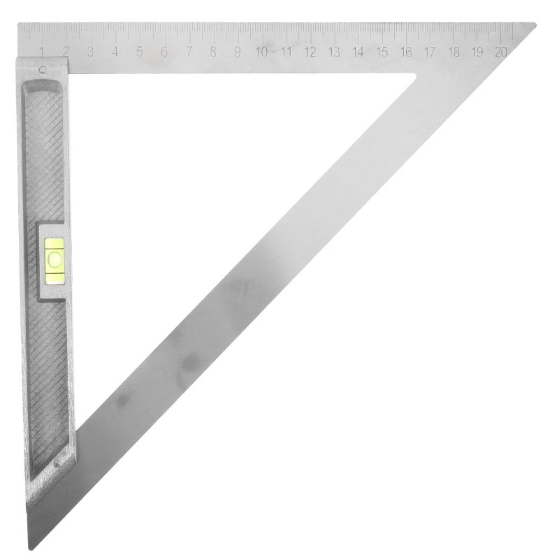 Sturdy Metal Triangle Ruler 90 Degree Level for Woodworking and Layout Tasks - Image 2