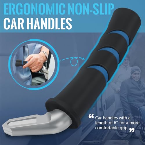 Milifox Car Door Handle for Elderly - Vehicle Support Handle Assist for Handicapped,Portable Auto Support Door Handle Suitable for Seniors, Handicap,Injured - Image 4