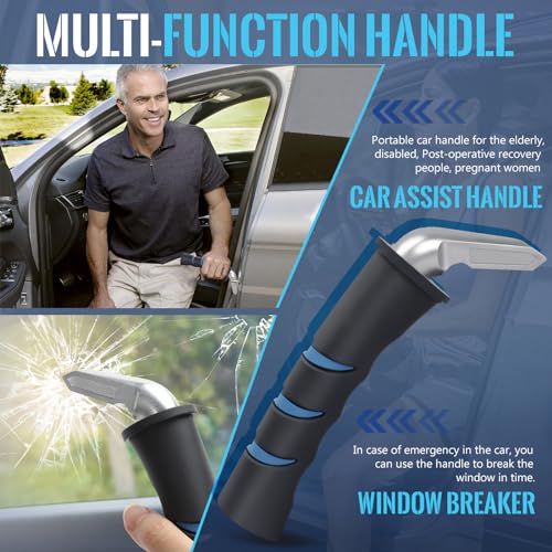 Milifox Car Door Handle for Elderly - Vehicle Support Handle Assist for Handicapped,Portable Auto Support Door Handle Suitable for Seniors, Handicap,Injured - Image 5