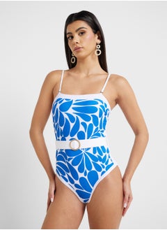 ELLA Bandeau Printed Swimsuit Wih Beach Kimono  - Image 3