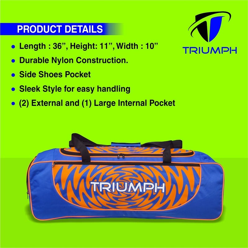 TRIUMPH UNIKIT-99 Cricket Holdall Bags Bag Size 36X11X10 - Image 3