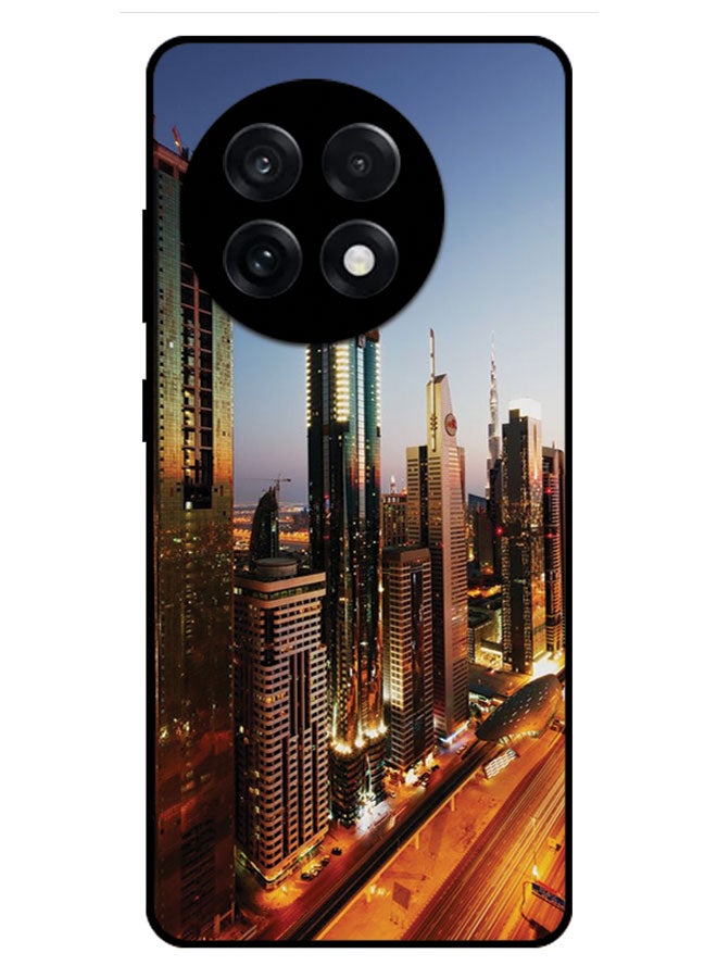 EYE CATCH Printed Protective Case Cover For OnePlus 13R  -  Sheikh Zayed Road - Image 1