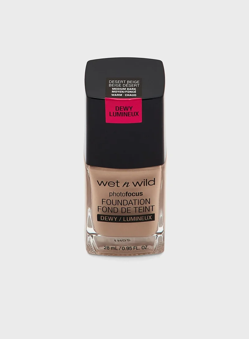 Wet N Wild Wnw Photo Focus Dewy Foundation Desert Beige