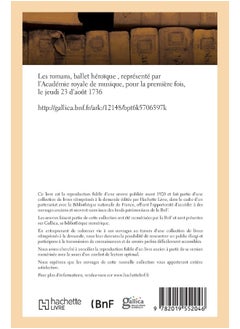 Les Romans, Ballet Hroque, Reprsent Par l'Acad: Fois, Le Jeudi 23 d'Aot 1736  - Image 2