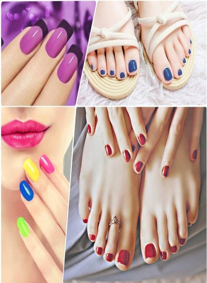 ADOERE مجموعة أدويري لطلاء الأظافر بتقنية الأشعة فوق البنفسجية، 36 لونًا، طلاء جل نقي قابل للإزالة بتقنية LED، مجموعة تدوم طويلًا للاستخدام المنزلي وفي الصالونات (متعدد الألوان) - Image 5