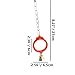 Litewoo Bird Mirror Toy with Bell Swing Hanging Ringer Leather Mirror Toy Parrot Cage Accessories Decoration for Small and Medium Parakeet Cockatiel Finch Lovebird Conure Budgie Cockatoo African Grey D - Image 2