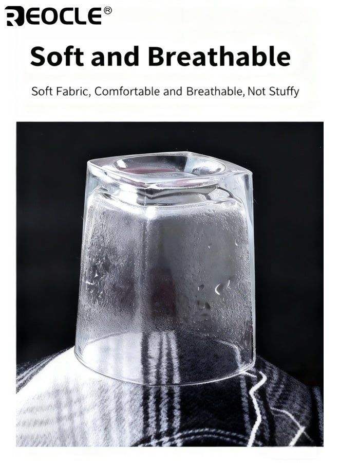 ريوكل قميص طويل الأكمام للأطفال بتصميم مربعات وميزة ألوان ريترو، قميص غير رسمي للأطفال مع ياقة مصممة لارتدائه في الخريف. - Image 4