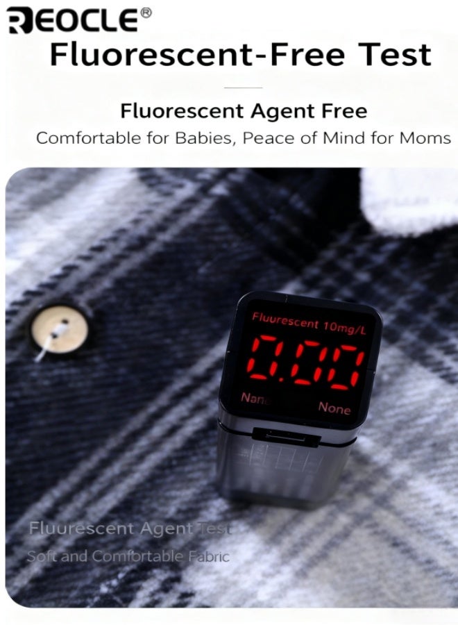 ريوكل قميص طويل الأكمام للأطفال بتصميم مربعات وميزة ألوان ريترو، قميص غير رسمي للأطفال مع ياقة مصممة لارتدائه في الخريف. - Image 5