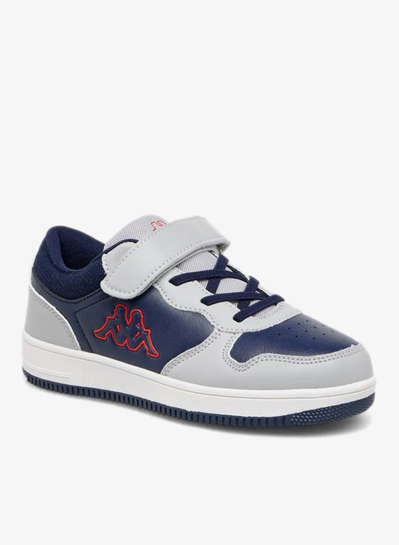 كابا أحذية رياضية للأولاد بألوان متداخلة وكاحل منخفض بإغلاق لاصق