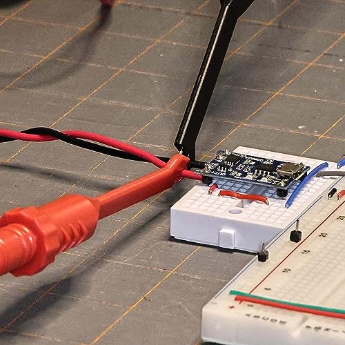 KAWISH 2PCS Multimeter Test Leads Set Electric Wire Piercing Probe Clip, Automotive Insulation Back Probes with 4mm Banana Plug Test Leads for for Diagnostic Electrical Testing - Image 5