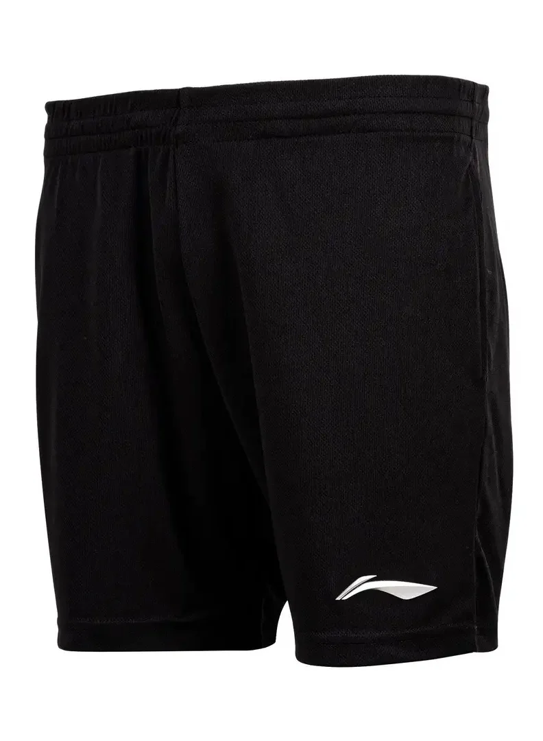 Li-Ning LINING CLASSIC SHORTS (BLACK/WHITE)-AKST725-1-L