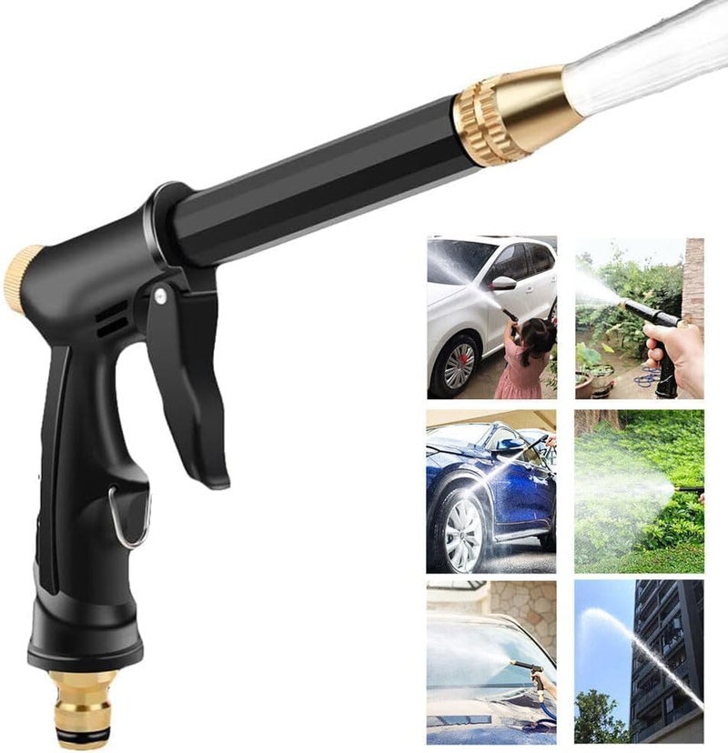 WELLUCK Bike Washing Spray Gun Machine, Water Pressure Gun for Car Wash, Water Gun - High Pressure Water Spray Gun for Car and Bike Cleaning, Heavy Duty Jet Spray (Multicoloured, Trigger Gun) - Image 1