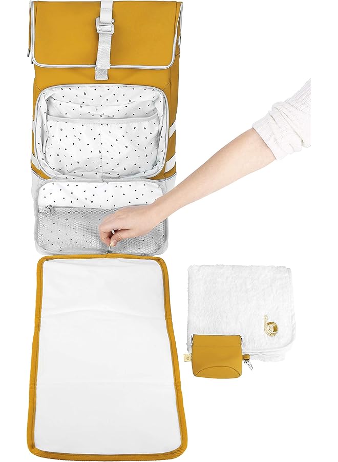 babymoov Sancy Diaper Bag Backpack Unisex Back Pack With Heavy Duty Roll Top Closure Large Insulated - Image 5