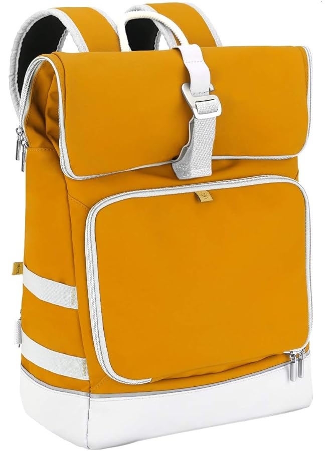 babymoov Sancy Diaper Bag Backpack Unisex Back Pack With Heavy Duty Roll Top Closure Large Insulated - Image 1