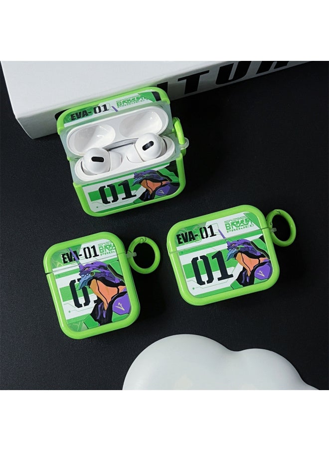 Generic - Gospel Warrior Spider-Man Airpods3 Protective Case Silicone For Apple 2 Generation Bluetooth Headphone Case Pro/4 Generation-Color:As Shown In Figure 1-Applicable Models:airpods4(2024) - Image 1