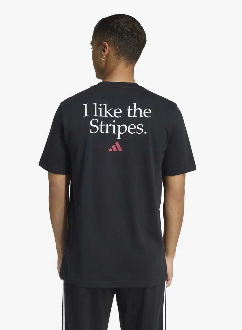 Adidas I Like The Stripes Graphic T-Shirt