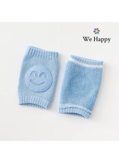 We Happy 3 Pairs Baby Crawling Knee Pads - Anti Slip Unisex Toddler Leg Warmer, Safety Walking Protectors  - Image 2