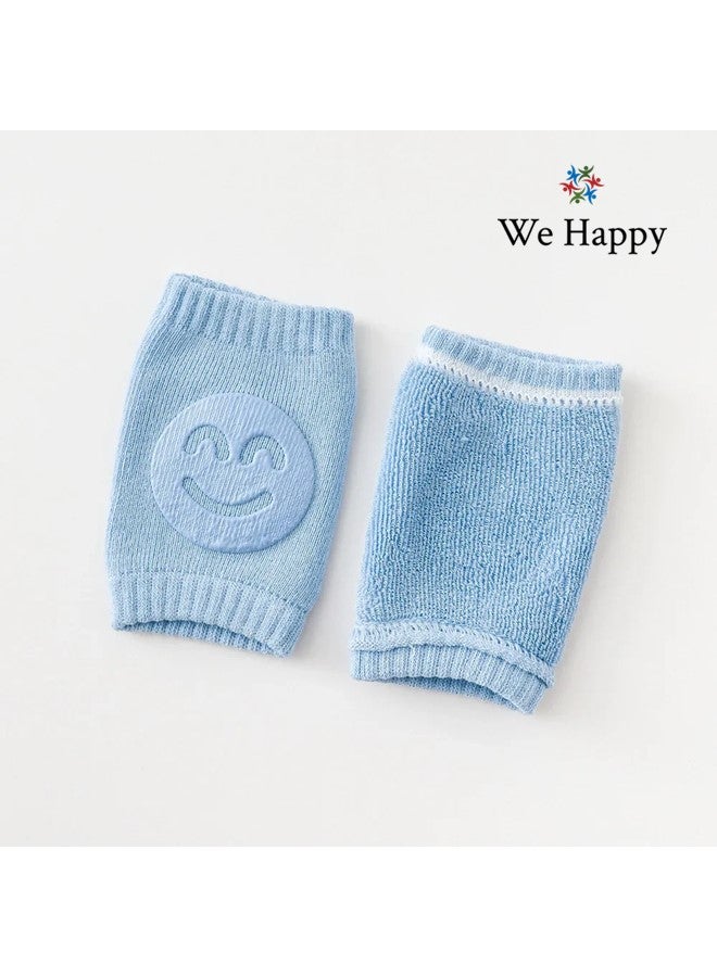We Happy 3 Pairs Baby Crawling Knee Pads - Anti Slip Unisex Toddler Leg Warmer, Safety Walking Protectors - Image 2