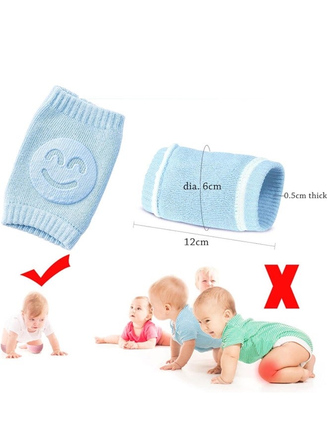 We Happy 3 Pairs Baby Crawling Knee Pads - Anti Slip Unisex Toddler Leg Warmer, Safety Walking Protectors - Image 3