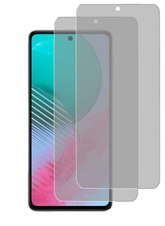 2PC Samsung Galaxy M53 / M54 Privacy Screen Protector Tempered Glass Protection [Anti-Glare][HD Full Cover][Easy Installation][Anti-scratch][9H Hardness] Slim Anti-Spy Film Phone Accessories