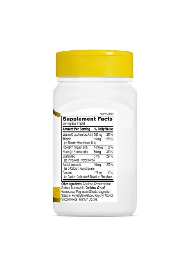 21st Century Healthcare, B Complex Plus Vitamin C, Tablets 100 Count - Image 5