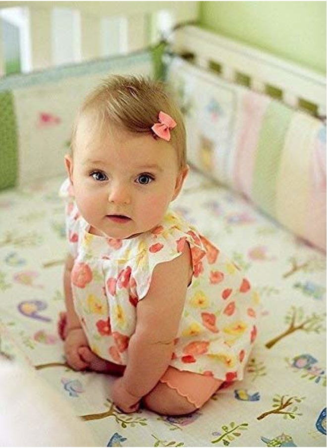 CÉLLOT Baby Hair Clips 50 Pieces 25 Colors in Pairs Baby Girls Fully Lined Bows Hair Pins Tiny 2" Hair Bows Alligator Clips for Girls Infants Toddlers  - Image 5