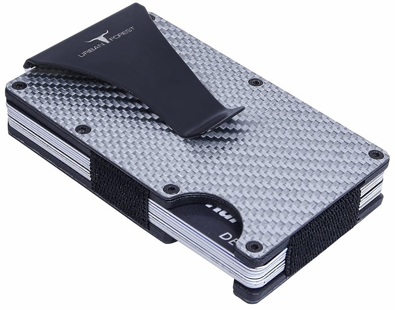 URBANFOREST Asher Silver Metal Card Holder for Men & Women - Image 3