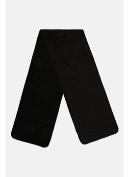 ELLE Women Iconic Button Logo Scarves 150 x 26 cm, Black  - Image 1