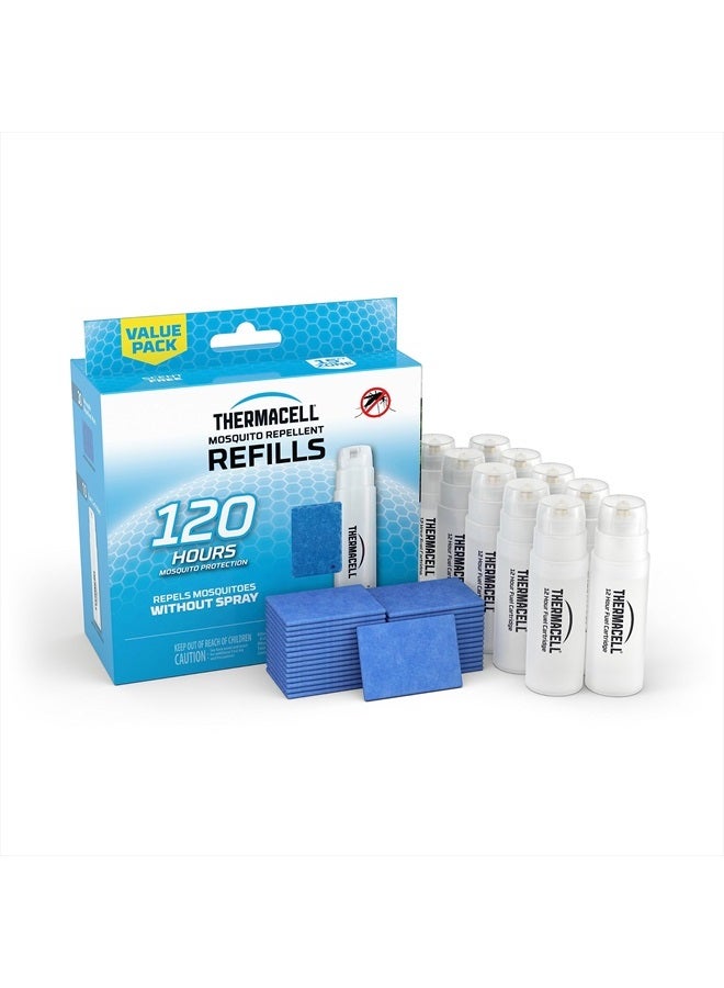 THERMACELL Mosquito Repellent Refills; Compatible with Any Fuel-Powered Thermacell Repeller; Highly Effective, Long Lasting, No Spray, No Scent, No Mess; 15 Foot Zone of Mosquito Protection - Image 1