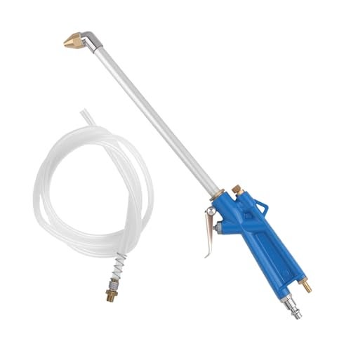 VKQTS Air Engine Cleaning Gun Elbow 393Ft HosePneumatic Air Nozzle Blow Gun High Pressure Airs Spray Guns for Narrow SpaceUniversal Siphon Spray Guns for Car Engine Dust Cleaning - Image 1