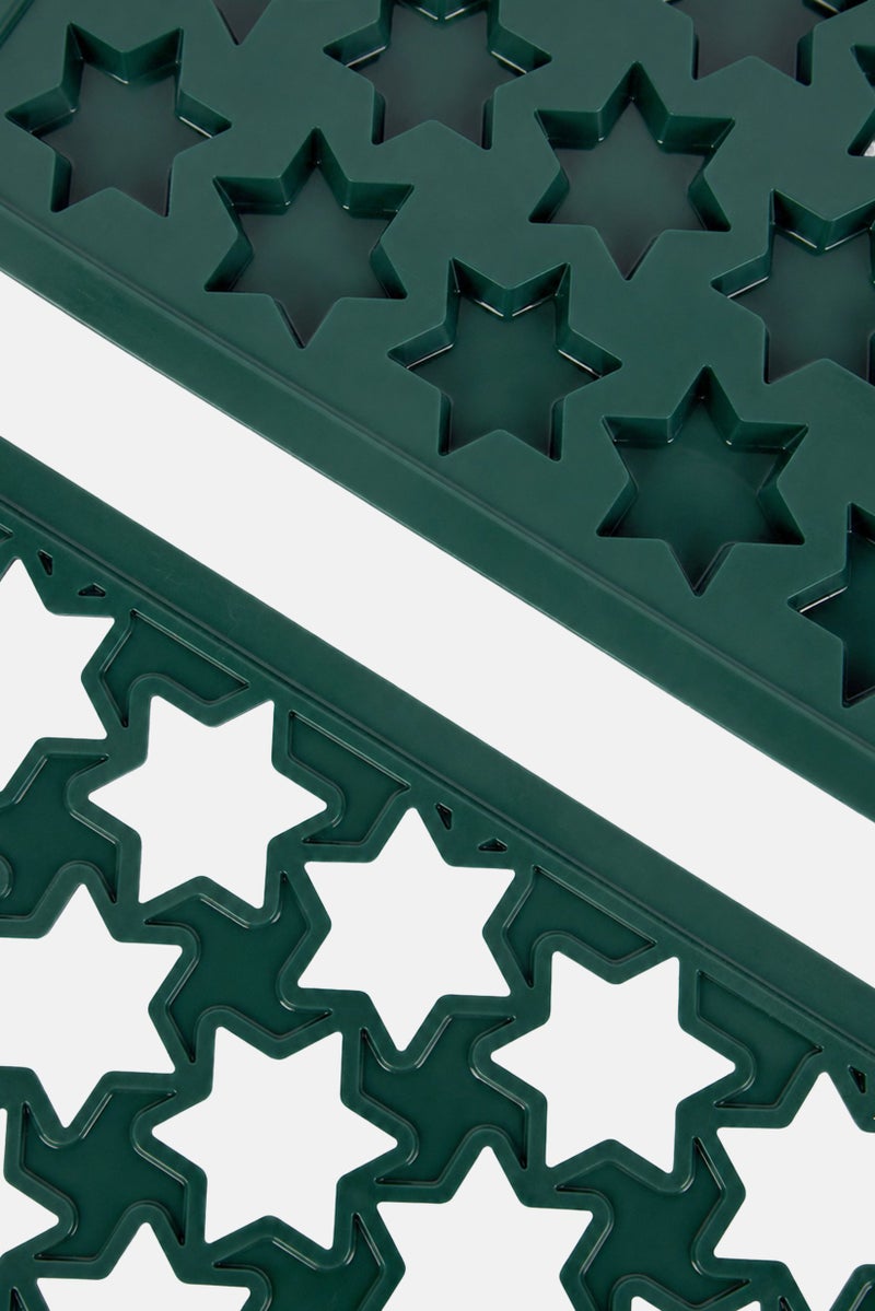 Tchibo Cinnamon Star Baking Mat, Green - Image 3