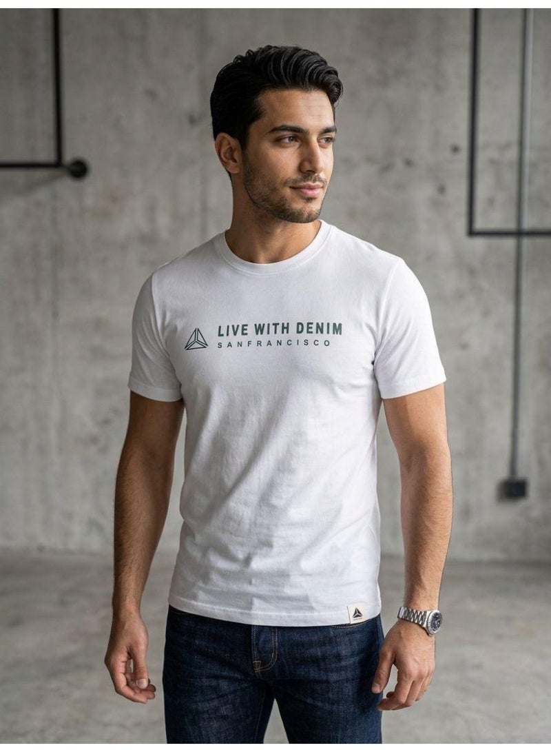 Hikes Men’s Graphic Crew Neck T-Shirt  100% Cotton  Casual Short Sleeve Tee  Breathable & Comfortable  Everyday Wear - Image 1