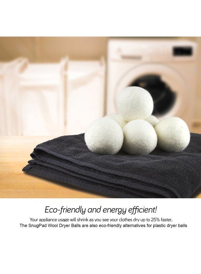 SnugPad Natural Fabric Softener, White, 6-Pack - Image 3