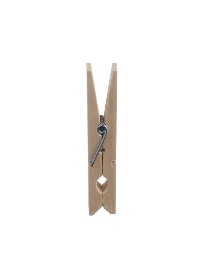 10-piece wooden clothes pegs - Image 5