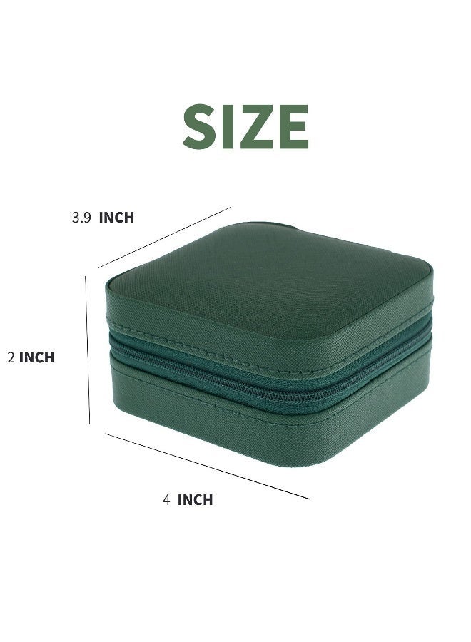 Lazer Jewelry Organizer Green Mini Storage Box for Women - Image 2